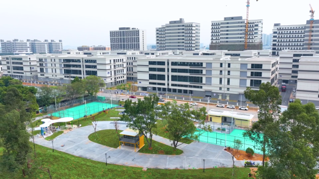 The Cooperation Park is located within the Yuehai Intelligent Manufacturing Industry Park.