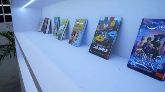 Newly released books brought by Frankfurt Book Fair to the ICIF.