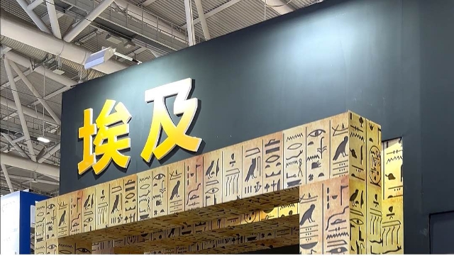 A corner of the Egypt pavilion in ICIF 2025.