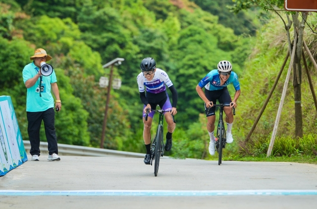 Riders pushed forward with determined effort.