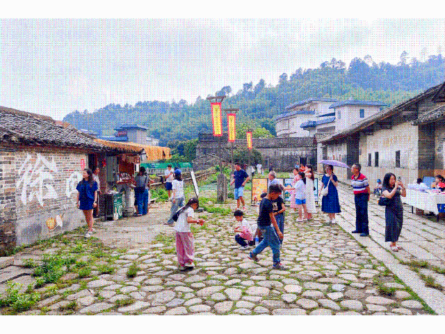 Traffic flow brought by modern industry like tourism.