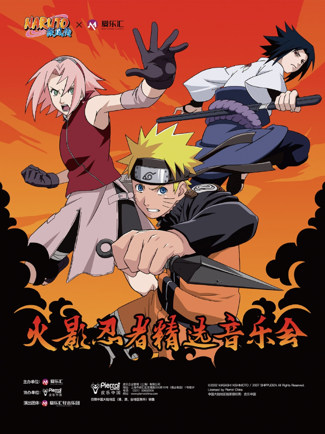 Poster of Naruto concert