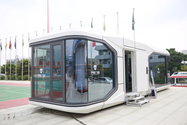 Customized space capsule products by Jinli hardware enterprises. 受访者供图