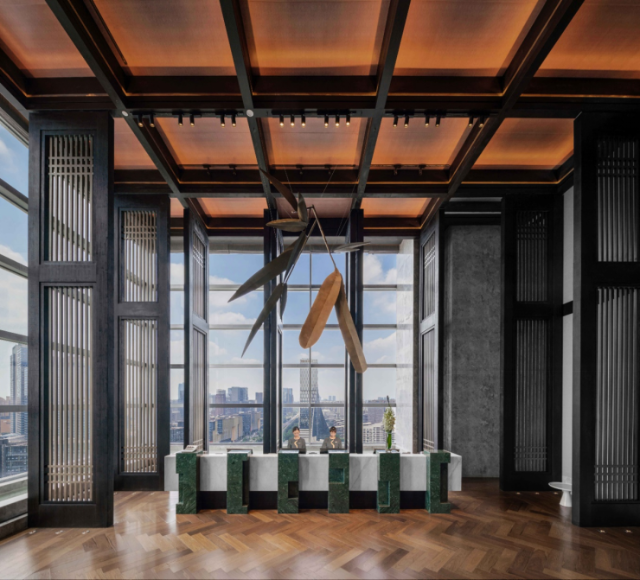 成都海湾酒店——空中大堂