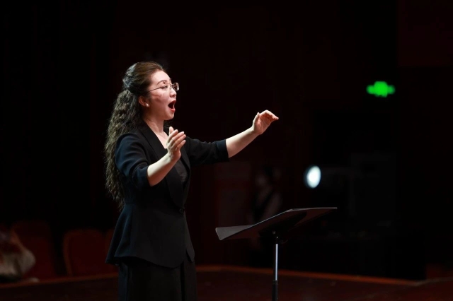 上演中的常清。 受访者供图