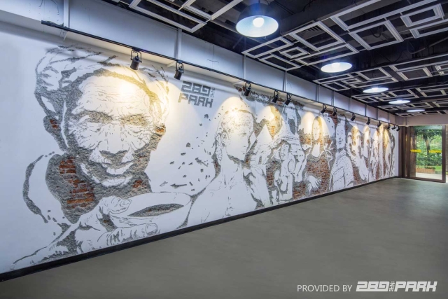 2016年,289艺术园区开园,艺术经典作品之墙正式揭幕。 2016年,289艺术园区开园,艺术经典作品之墙正式揭幕。