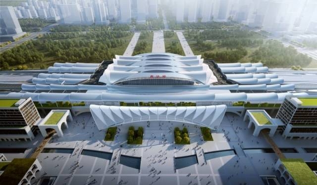 Rendering of Nansha Station 受访者供图