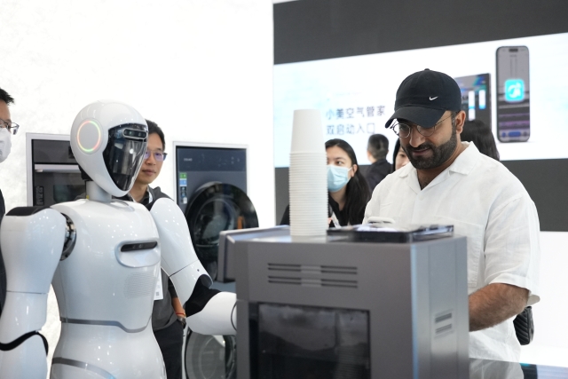 Robots provide smart solutions at AIE.